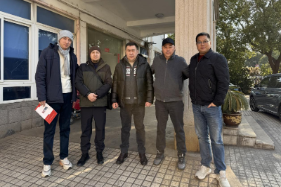 Uzbekistan kundteam besöker Shanghai Betis för ett fördjupat utbyte